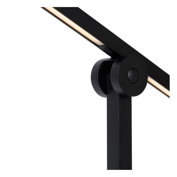 Lucide AGENA - Bureaulamp - LED Dimb. - 1x15W 2700K - Zwart - detail 2